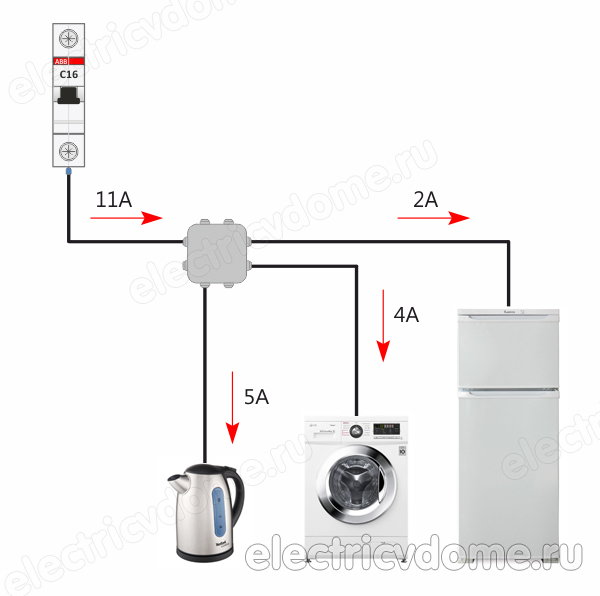 закон Кирхгофа для электрической цепи
